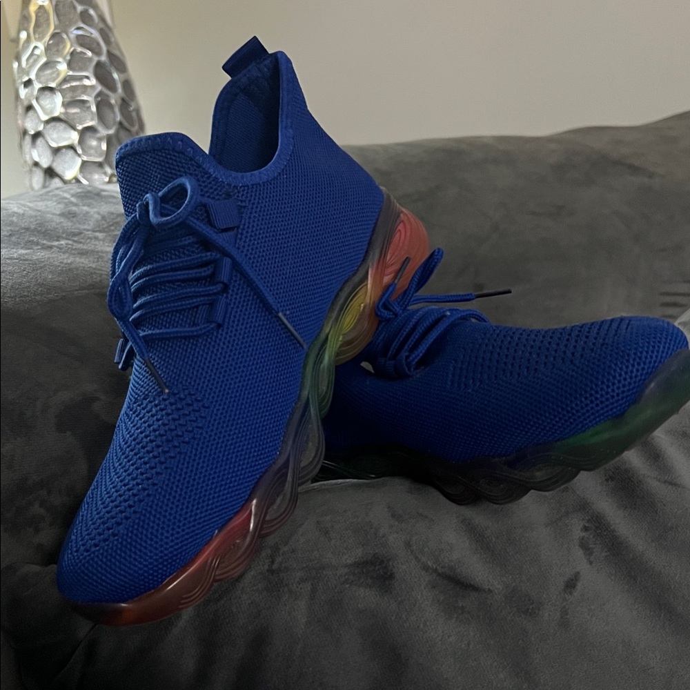 Blue Women's Athletic Shoes